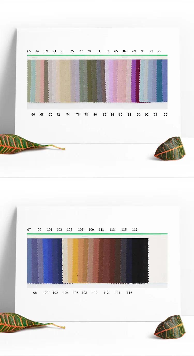 Tecido de linho natural para calças, camisas, ternos, jaquetas, homens e mulheres, vestuário de costura por metro, 100% linho, 200gsm, 11s x 11s, 1, 3, 6 - Image 1
