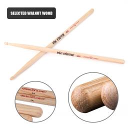 Tambor varas com madeira ponta para bateria acústica, peso instrumento Musical e Pitch, 5A, 7A - Image 6