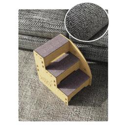 Desmontáveis pequenas escadas de estimação para cães e gatos, escada de três passos, fácil de instalar, fácil de instalar, ideal Pet Supplies - Image 1