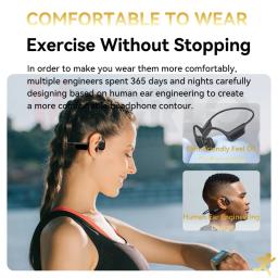 Xiaomi mijia fones de ouvido de condução óssea ipx8 à prova dwireless água para natação bluetooth 5.4 sem fio esporte mp3 32g ram - Image 5