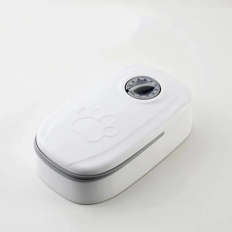 Alimentador automático para animais de estimação, 2 refeições, dispensador inteligente de comida para gatos, para alimentos úmidos e secos, acessórios, alimentador automático - Image 1