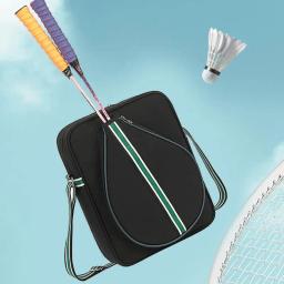 Bolsa tote de tênis para badminton, com alça ajustável, unissex, bolsa de armazenamento para raquete, bolsa de transporte para viagens ao ar livre, homens e mulheres - Image 5