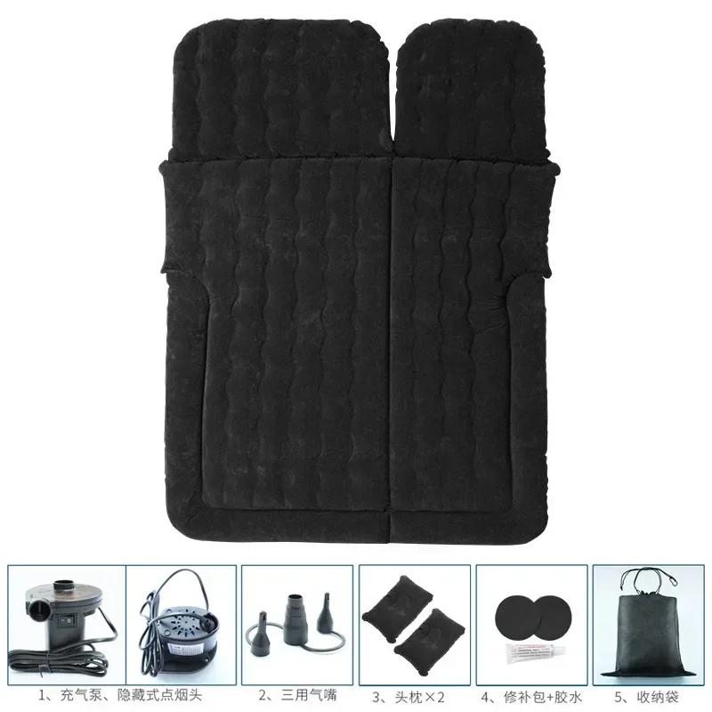 Cama inflável de dupla finalidade para casa e carro, colchão de ar SUV sedan dois em um, colchão de viagem inflável - Image 1