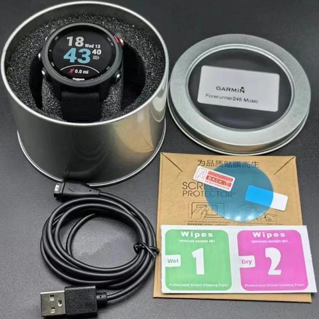 Garmin Forerunner 245 Music Edition: Relógio GPS para Corrida com Teste de Freqüência Cardíaca e Suporte para Esportes ao Ar Livre