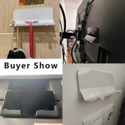Montagem na parede carregador gancho, suporte do telefone, pendurado cabo organizador, suporte suporte, doca colada, Tablet suprimentos - Image 6
