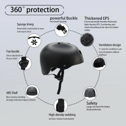 Capacete de proteção de segurança para crianças e adultos, esportes ao ar livre, esqui, ciclismo, patinação de rolos, escalada - Image 6