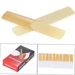 Ammoon-palhetas de bambu para saxofone, Eb, Alto, Sax Acessórios, 2.5, 3.0, 10 Pack Pieces - Image 6