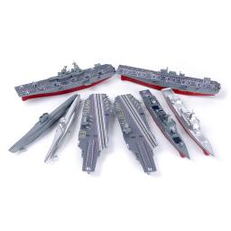 Kits de modelos de navios para crianças, puzzle 4D, brinquedos militares, escala 1:1000, 15cm - Image 5