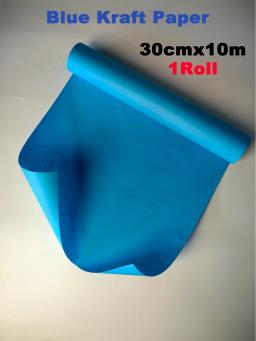 Papel de Embrulho Kraft, Mini Roll, Cor sólida, adequado para o aniversário, férias, artesanato do casamento, embalagem, revestimento do piso, Dunnage - Image 1