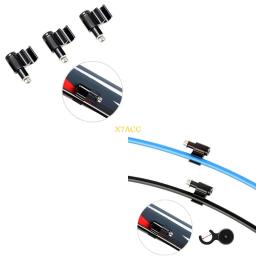 Ligas alumínio X7AC Tubo da linha freio Tubo bicicleta leve Bike hidráulica Adaptadores caixa cabos freio - Image 1
