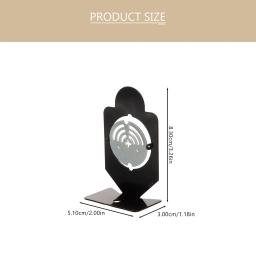 Alvos metálicos para tiro de precisão, prática rotativa, 3pcs - Image 6