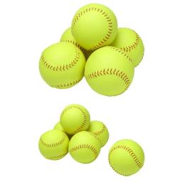 Softball macio e duro para adultos e crianças, esportes ao ar livre, softball lento, bola de treinamento, tamanho oficial, 12" - Image 6