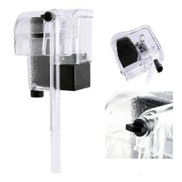 Aquário filtro externo para aquário, bomba do filtro cachoeira, pendurado filtro do tanque de peixes com membrana desengordurante, montado na parede - Image 4