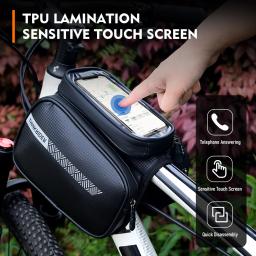 ThinkRider-Rainproof Touch Screen Saco de Bicicleta, Telefone, Tubo Top Bag, MTB, Quadro Road Bike, Frente Saddle Bag, Pannier, Acessórios de bicicleta - Image 5