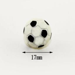 Boneca Miniatura Esportes Bola, Futebol e Basquete Decoração, Acessórios Boneca, 1:6, 1:12, 1Pc - Image 6