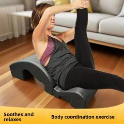 Corretor de coluna ao ar livre, estiramento da coluna, yoga, pilates, suprimentos auxiliares, coluna cervical, arco, cintura, escoliose, equipamento de exercício - Image 3