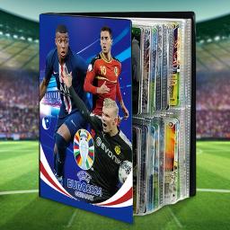Álbum com porta-cartões para jogador, álbum para jogador de futebol, livro com fichário, melhor para esportes e negociação, 240pcs - Image 2