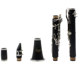 SLADE-B Clarinete plano com estojo, 17 chaves, flautas, coladas, corpo de madeira, clarinete, instrumentos de sopro, palhetas Peças e acessórios - Image 4