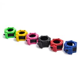 Grampos de barra de liberação, 2.5cm, 2 peças, bloqueio giratório, clipes de barra de peso, treinamento de força de levantamento de peso - Image 4