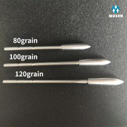 12 pces [musen] id3.2mm endurecido pontas de pontos de seta de aço inoxidável usadas para o treinamento de setas em competições de compostos reversos - Image 5