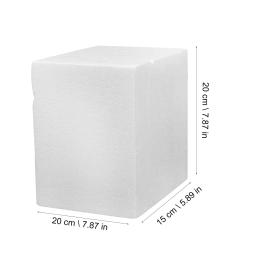 3 pçs grandes blocos de espuma escultura para escultura acessório modelagem espuma artesanato bloco de espuma blocos de espuma para projetos espuma floral diy - Image 6