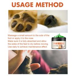 Paw Cleaner para Kitten Foot Washer, Proteção para Limpeza dos Pés, Suprimentos Hidratantes, Bálsamo de Cuidados Saudáveis Secos, Dog Cat Paw Cleaner, 30g - Image 4