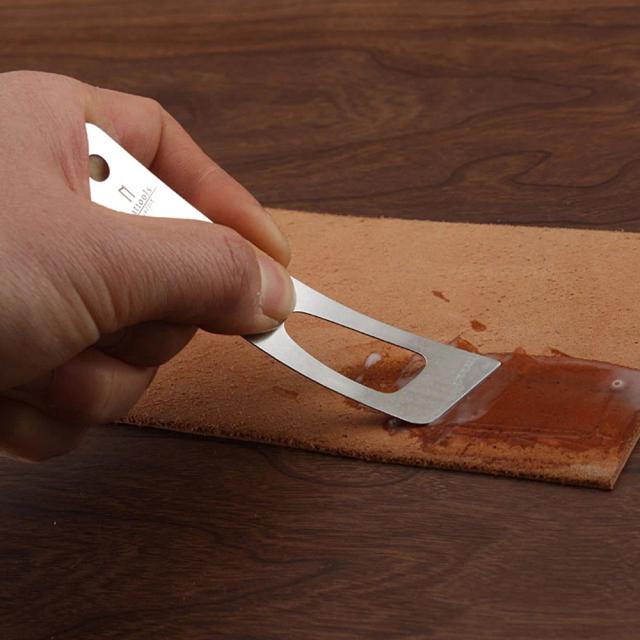 Ferramentas Nattools para Colagem de Folha em Aço Inoxidável: DIY em Couro, Gumming Glue e Escultura para Costura Artesanal