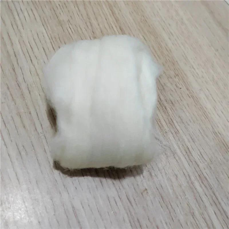 Série básica de cores Fibra de lã para feltragem por agulha, feltragem úmida, Spinning artesanal, DIY Materiais Artesanais, 66S - Image 1
