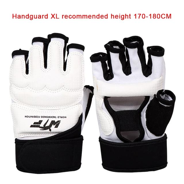 Luvas de Couro para Taekwondo e Artes Marciais - Adultos e Crianças, Protetor de Pulso para Sparring em Karate e Boxe