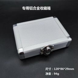 Pequena caixa de ferramentas portátil Mini estojo de armazenamento Caixa de ferramentas de liga de alumínio Caso difícil de acampamento ao ar livre Organizador Fish Container com espuma - Image 2