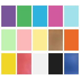 50 folhas papel dobrável colorido 8k, dupla face para artesanato, artes diy, escola, papel colorido, papel dobrável artesanal - Image 1