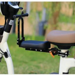 Assento de segurança para crianças, Sela de criança com pedais, Suporte para MTB, Bicicleta de estrada, Universal, Ajustável, Ciclismo - Image 1