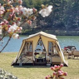 Barracas automáticas do acampamento do Glamping, grandes eventos exteriores, inverno - Image 4