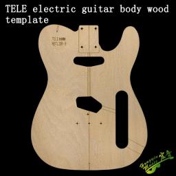 Guitarra elétrica corpo modelo acrílico transparente, Guitarra fazendo moldes, Luthier Guitar Repair Division, Estilo TL - Image 3