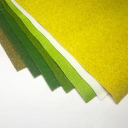 Tapetes para decoração de jardim, modelo miniatura de relva, escala paisagem, trem, paisagem, cenário, layout de construção, 25cm - Image 3