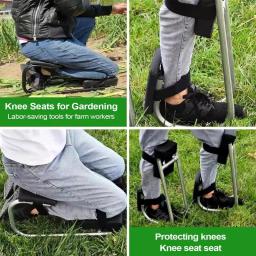 Portátil Kneeling Stool, Garden Kneeler, Joelhos de Proteção de Assento, Espuma Knee Pad, Mat, Almofada, Labor-Saving Tools, Trabalho Agrícola - Image 5