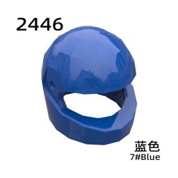 Blocos de construção de grânulos pequenos, compatíveis com 2446, tecnologia de capacete de motocicleta, suporte, acessórios moc, conjunto de peças de montagem, tijolo - Image 3