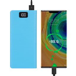 Suporte destacável da bateria para telefone, caixa do banco do poder, caixa de armazenamento da carga, USB duplo, tipo C Shell, 8x18650, 5V, 2A - Image 3