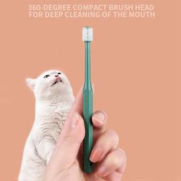 Super macio Pet Toothbrush, 360 Graus, Escova de dente, Dentes Cuidados, Limpeza Oral Boca, cão, gato, Pet fornecimentos - Image 2