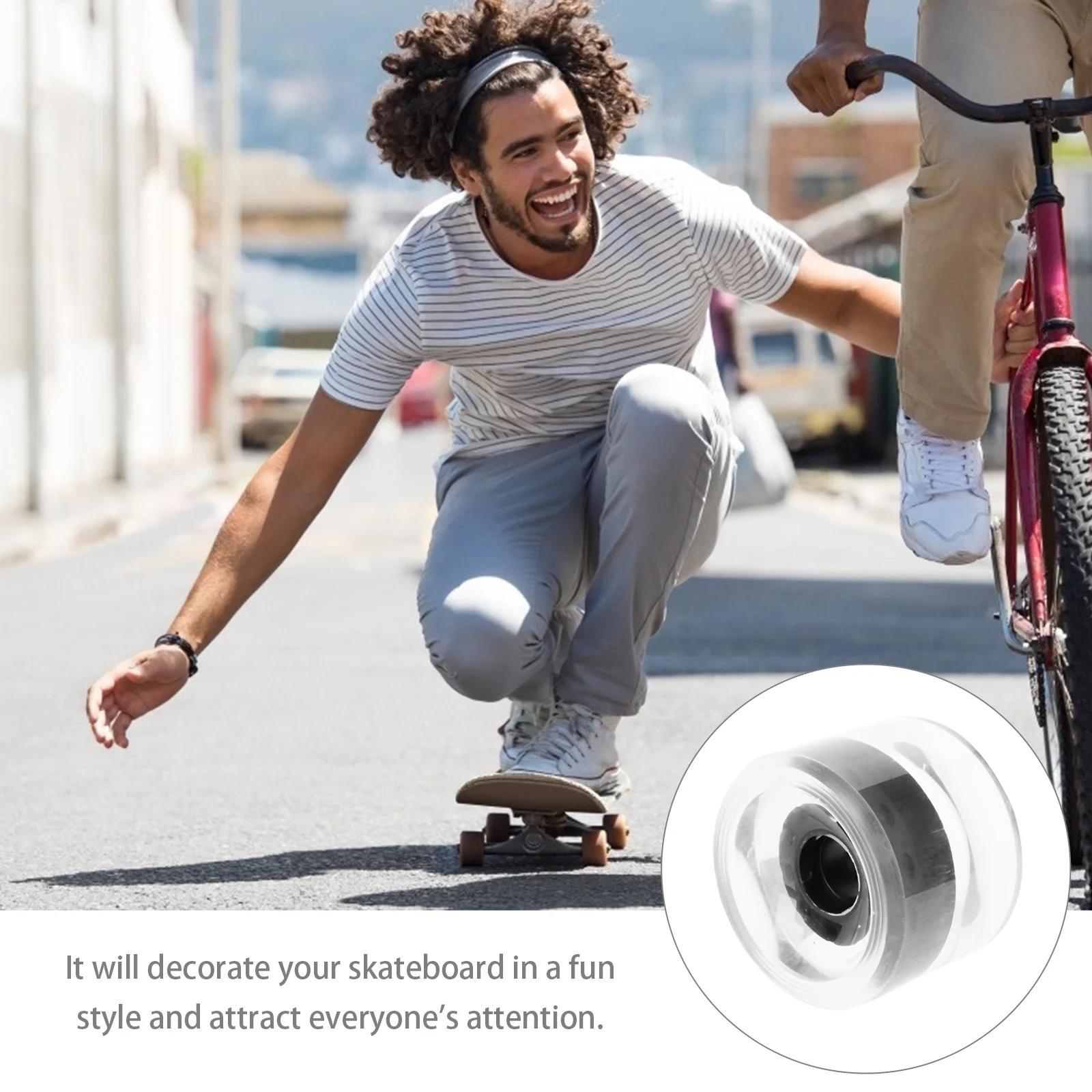 Peças de skate de roda PU fornece acessórios de substituição longa para - Image 1
