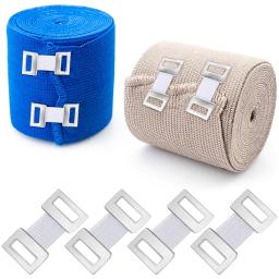 Apenas clipes de bandagem elástica, Fechos de metal Wrap Stretch, Prendedor substituível do envoltório, Vários tipos de ataduras, 20pcs - Image 4