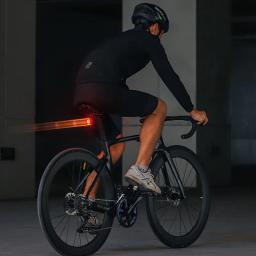 West biking bicicleta noite equitação colorido luz da cauda da bicicleta de estrada sensor de freio luz mountain bike luz advertência equipamentos ciclismo - Image 5