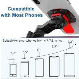 Suporte do telefone da bicicleta resistente ao choque, Módulo de absorção, Guidão Segurança, Quick Lock Stand, Absorção, Motocicleta, MTB, Scooter - Image 2