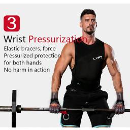 Fitness Wrist Strap Brace para Halterofilismo, Crossfit, Suporte Musculação, Kettlebell, Pesos Força, Treino - Image 5