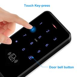 Waterproof Access Control Teclado, Eletrônico Cartões Chave, Dígitos Bloqueio, Sistema Abridor de Porta, RFID Touch Keyboard, IP68, 125KHz - Image 5