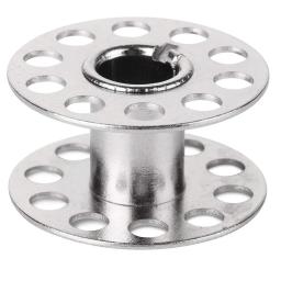 Bobina de bobina de metal, ferramentas para máquinas de costura doméstica, carretel de núcleo de linha de aço inoxidável, acessórios de costura, 1 peça - Image 2