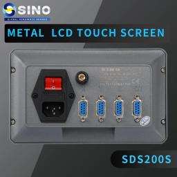 SINO-Leitura Digital com Tela LCD Full Touch, DRO Capa Metálica, Escala Linear, Display Contador para Torno de Fresagem, SDS200S, 3 Eixos, Novo - Image 2