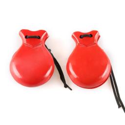 Tradicional espanhol flamenco rodízios com corda, percussão de madeira mão, instrumento musical para iniciantes, 2 pcs - Image 5