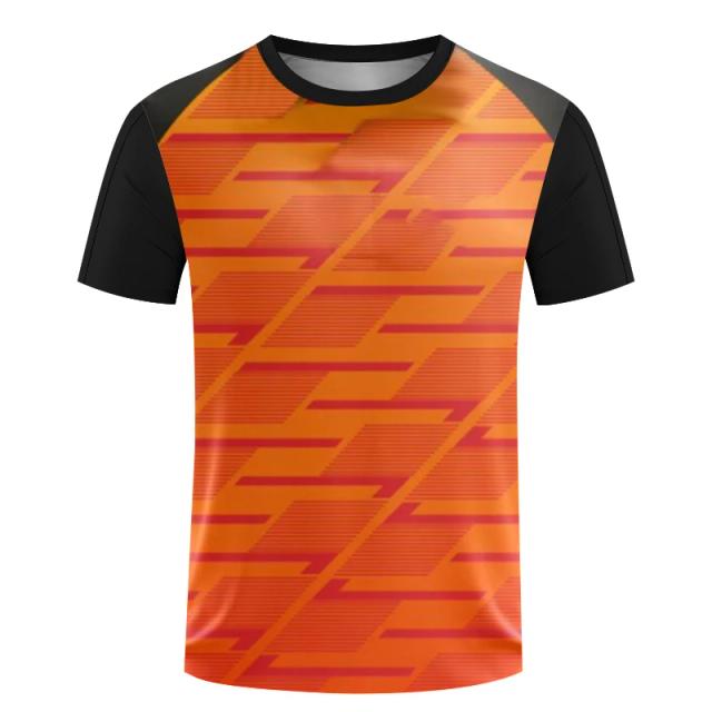 Camisetas Esportivas Unissex para Tênis de Mesa: Roupas Fitness Secagem Rápida e Respiráveis para o Verão