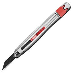 Liga de zinco metal papelaria arte artesanato faca anti-vibração japonês pequena caixa cortador premium retrátil faca escola escritório cuttin - Image 1